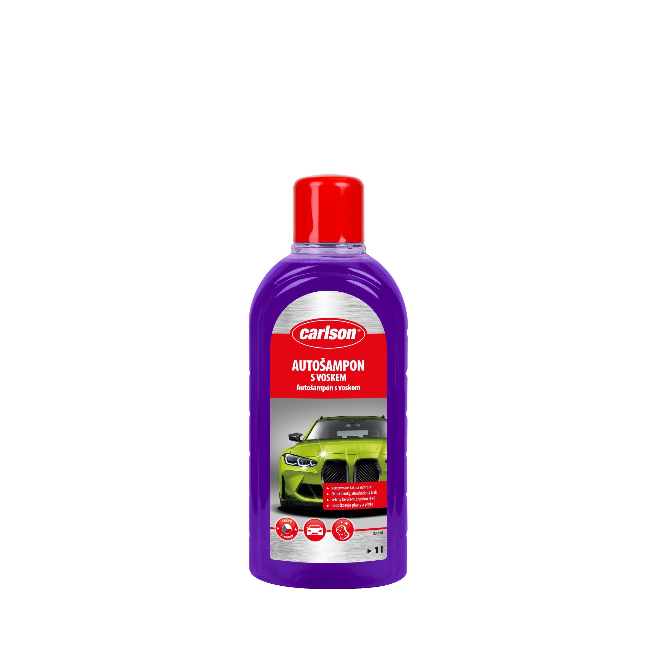 Auto-moto - AUTOŠAMPON CARLSON S VOSKEM 1L