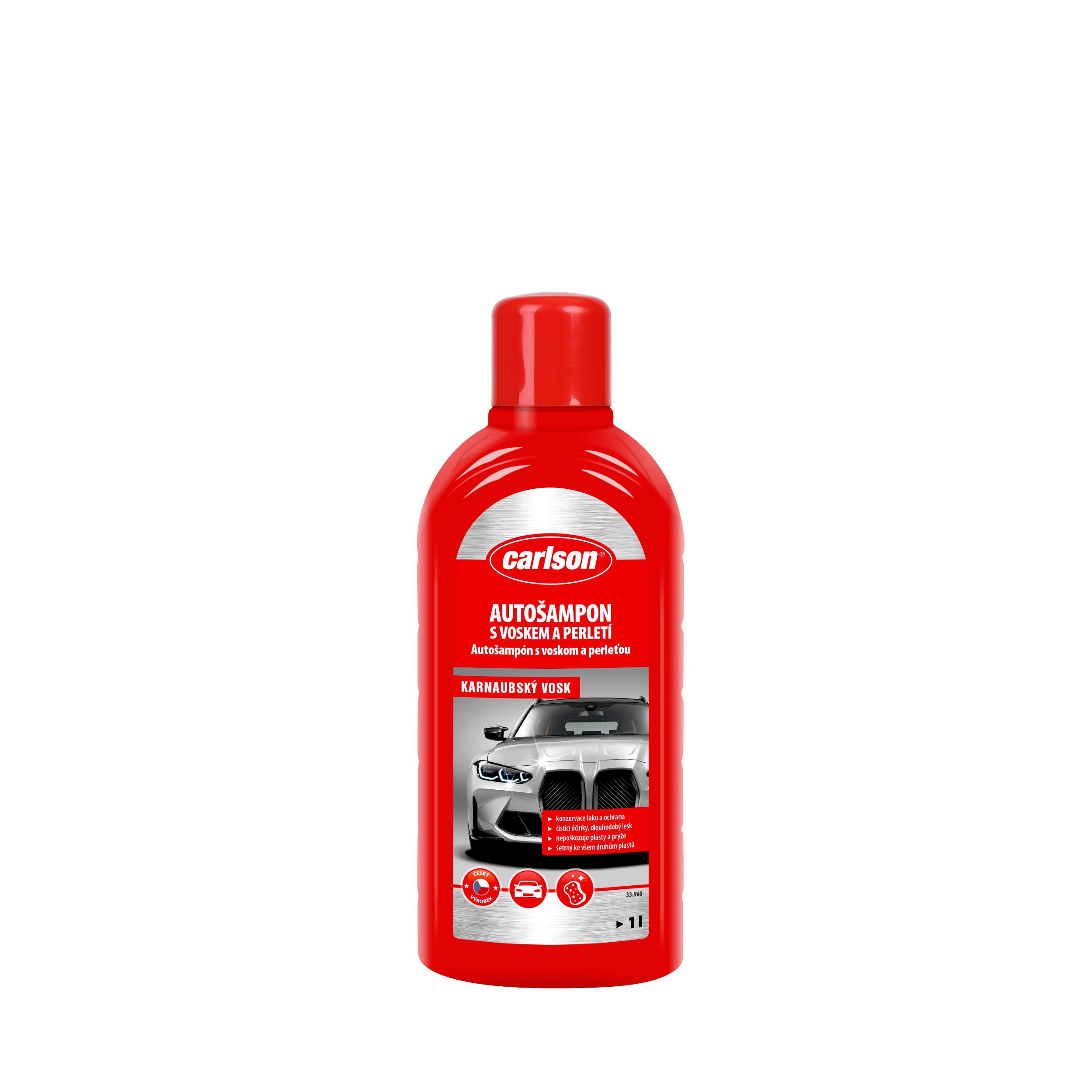 Auto-moto - AUTOŠAMPON CARLSON S VOSKEM A PERLETÍ 1L