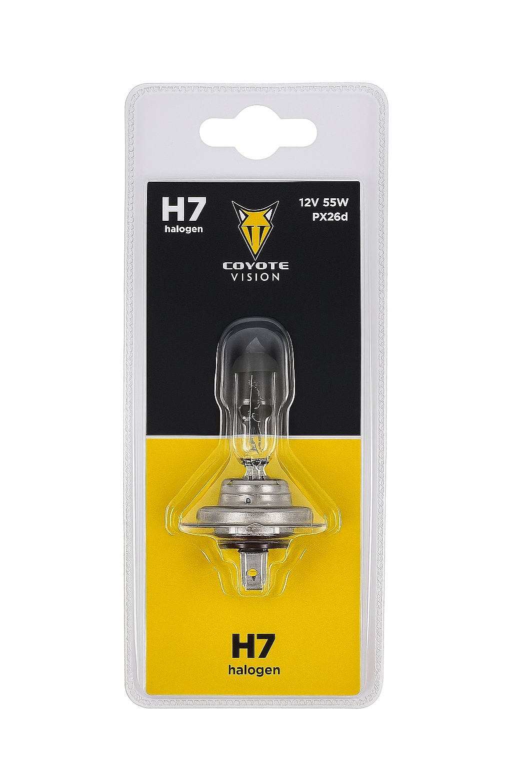 Auto-moto - Autožárovka 12V H7 55W Coyote Vision blistr