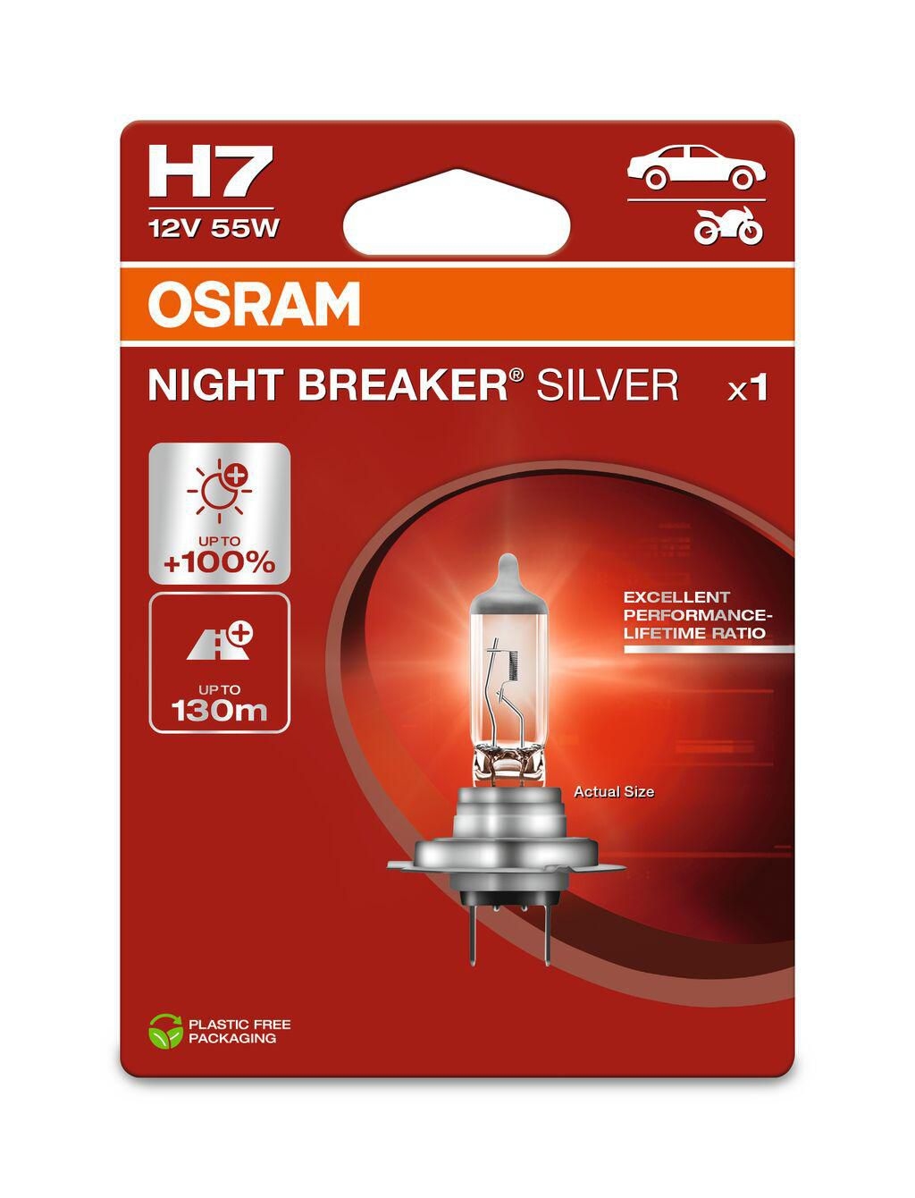 Auto-moto - Autožárovka OSRAM NB Silver NG H7 12V