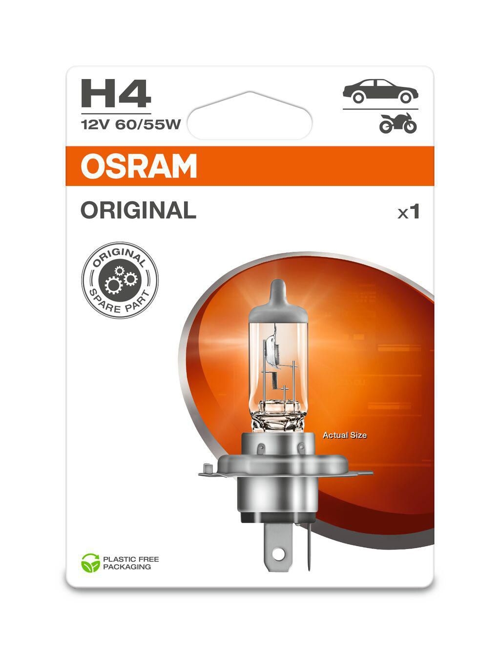 Auto-moto - Autožárovka Osram Standard H4 12V 64193-01B