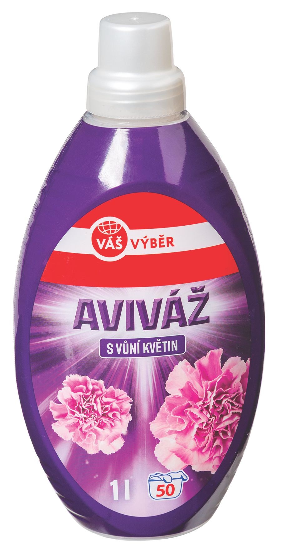 Drogerie a kosmetika - Aviváž s vůní květin 1l 50 dávek