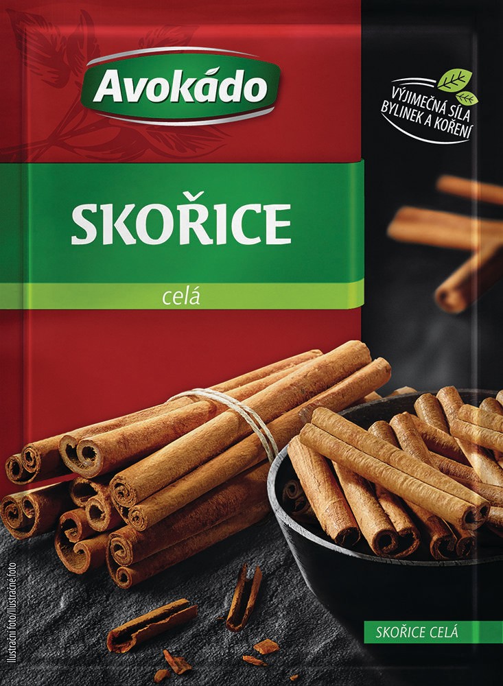 Trvanlivé potraviny - Avo Skořice celá 3ks 14g
