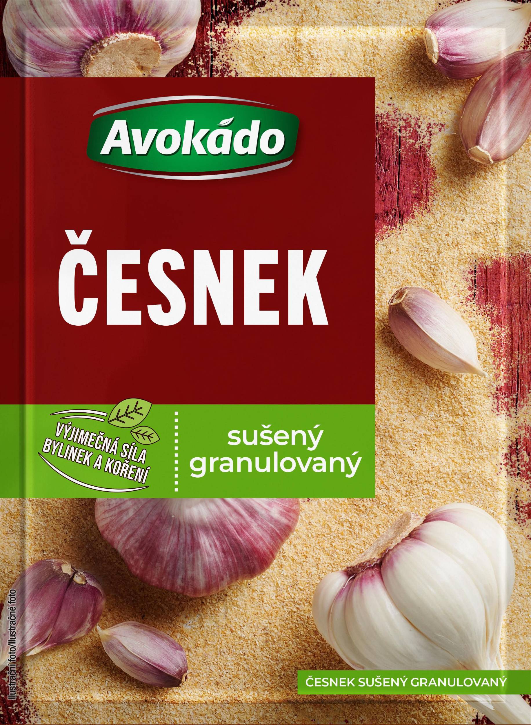 Trvanlivé potraviny - Avokádo Česnek sušený granulovaný 30 g