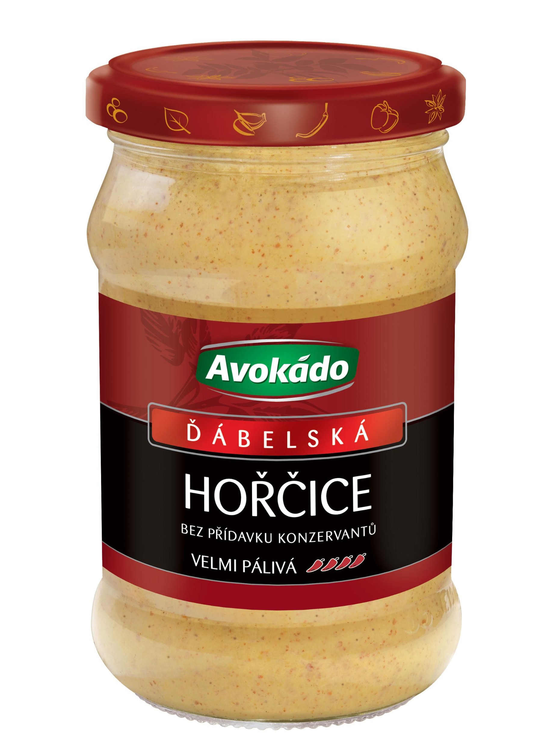 Trvanlivé potraviny - Avokádo Ďábelská hořčice 288 g