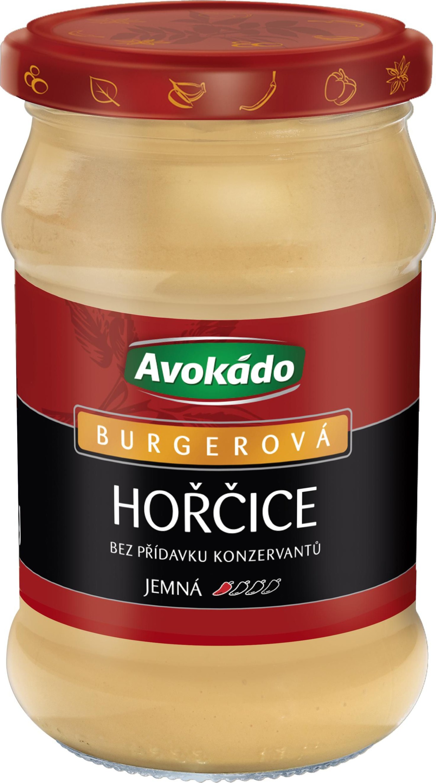 Trvanlivé potraviny - Avokádo Hořčice Burgerová 296g