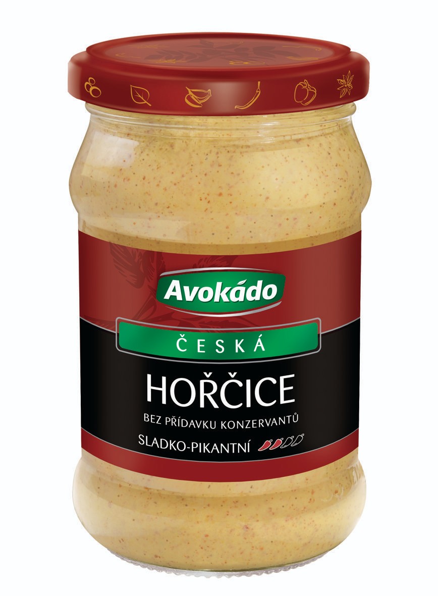 Trvanlivé potraviny - Avokádo Hořčice česká 288 g
