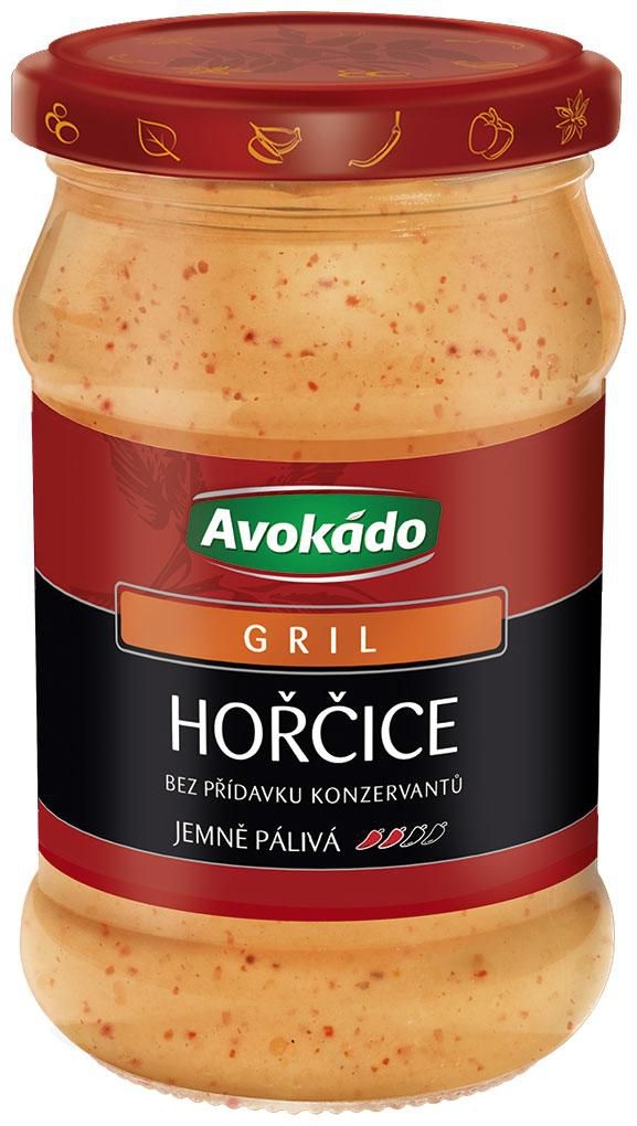 Trvanlivé potraviny - Avokádo Hořčice Gril jemně pálivá 288g
