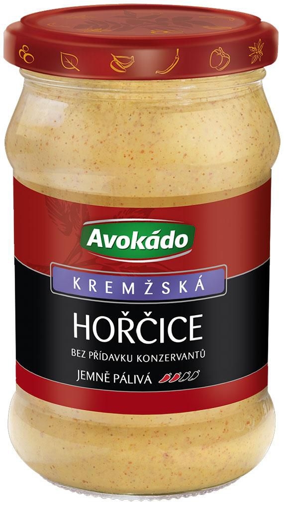 Trvanlivé potraviny - Avokádo Hořčice kremžská 288g