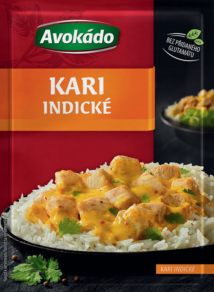 Trvanlivé potraviny - Avokádo Kari indické 25 g
