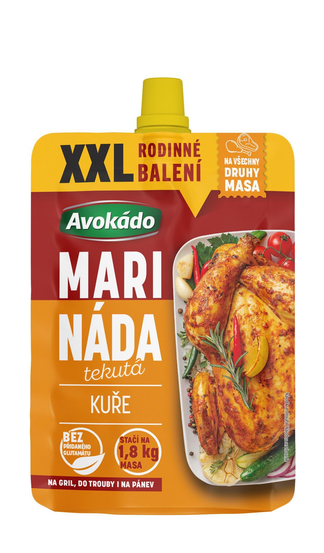Trvanlivé potraviny - Avokádo Kuře marináda 205 ml