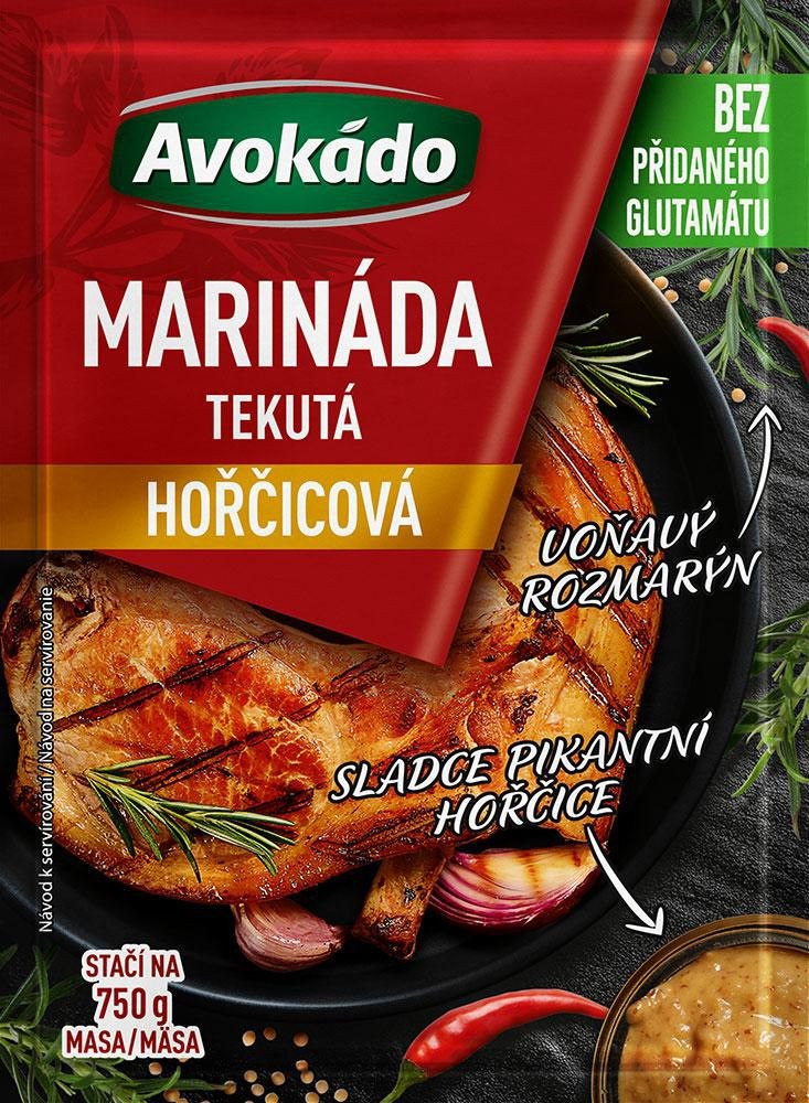 Trvanlivé potraviny - Avokádo Marináda hořčicová 80ml
