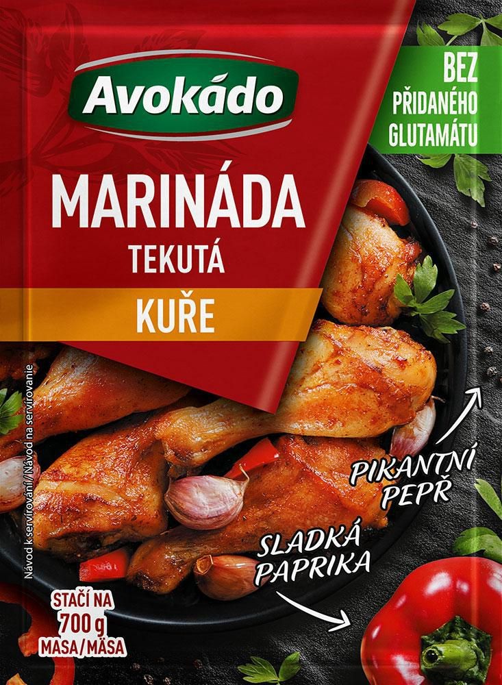 Trvanlivé potraviny - Avokádo marináda Kuře 80 ml