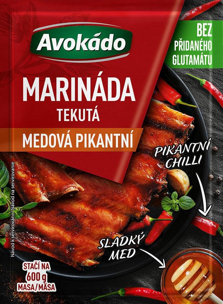 Trvanlivé potraviny - Avokádo Marináda Medová pikantní 70 ml