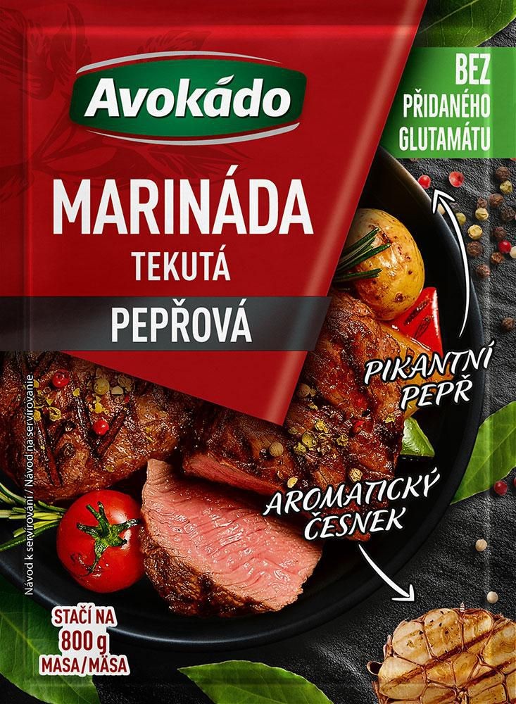 Trvanlivé potraviny - Avokádo Marináda Pepřová 80 ml