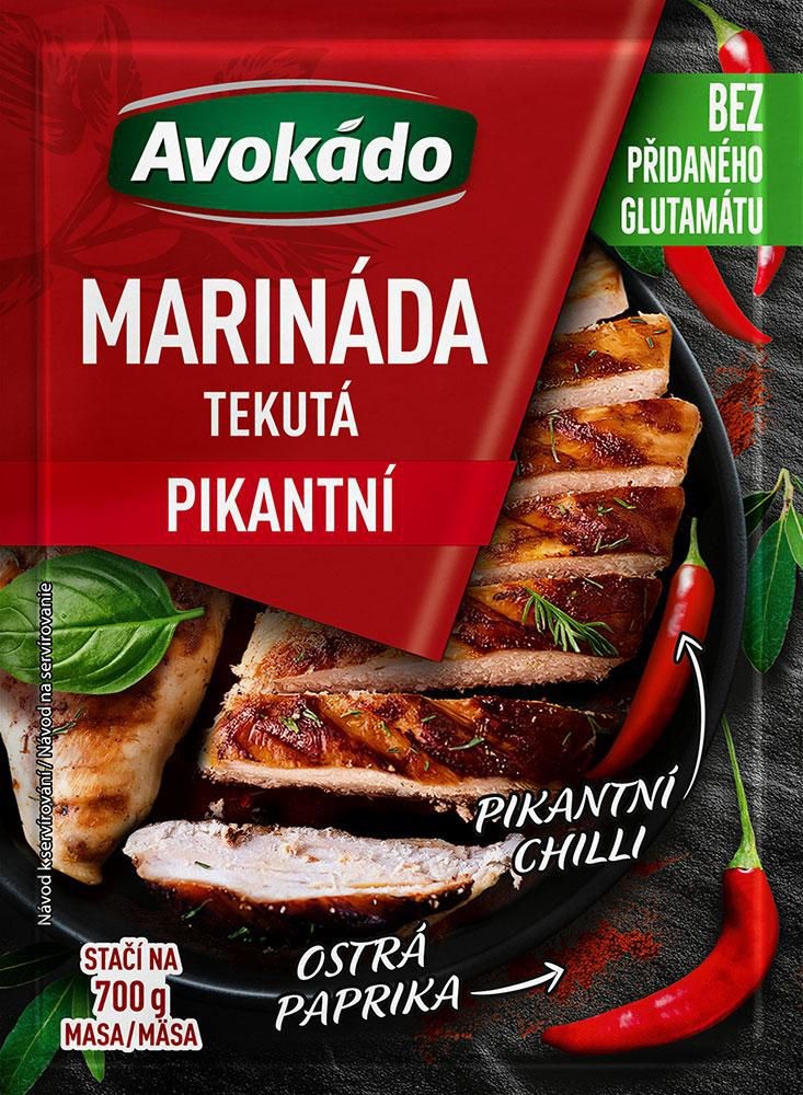 Trvanlivé potraviny - Avokádo Marináda Pikantní 80ml
