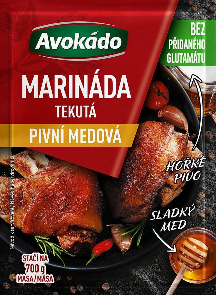 Trvanlivé potraviny - Avokádo Marináda Pivní medová 80 ml