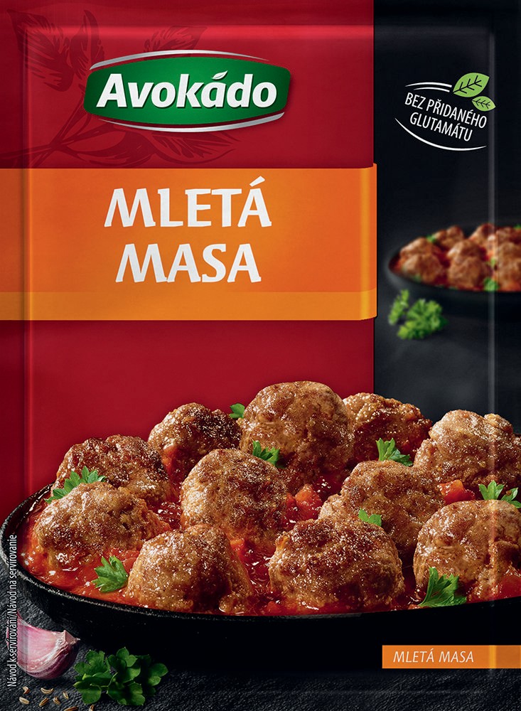 Trvanlivé potraviny - Avokádo Mletá masa 32 g
