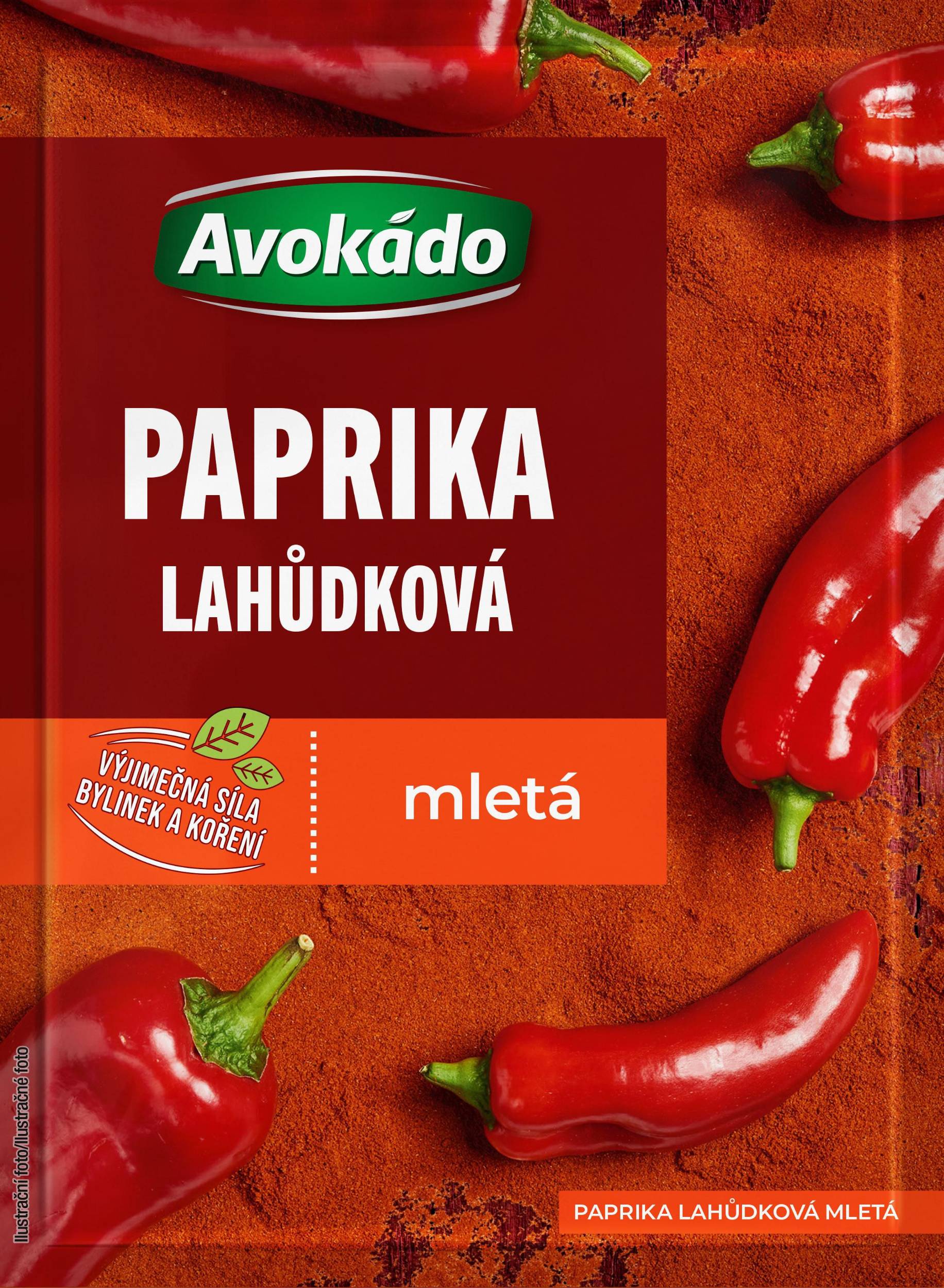 Trvanlivé potraviny - Avokádo Paprika lahůdková mletá 25 g