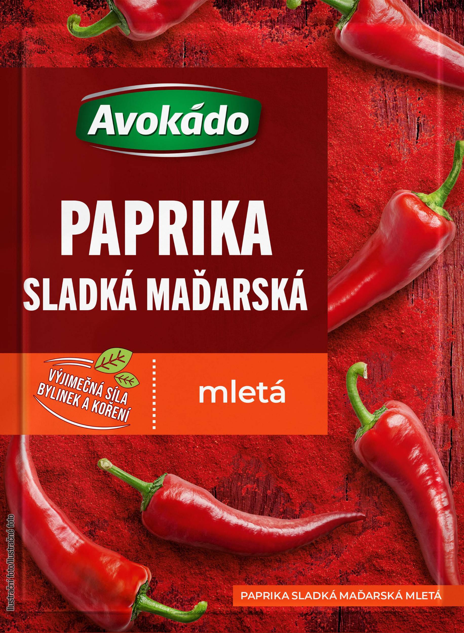 Trvanlivé potraviny - Avokádo Paprika sladká maďarská mletá 25 g