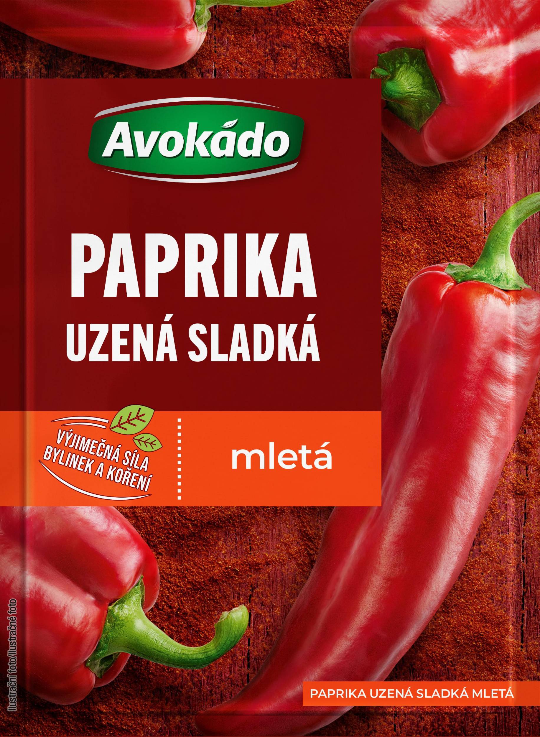 Trvanlivé potraviny - Avokádo Paprika uzená sladká 20g