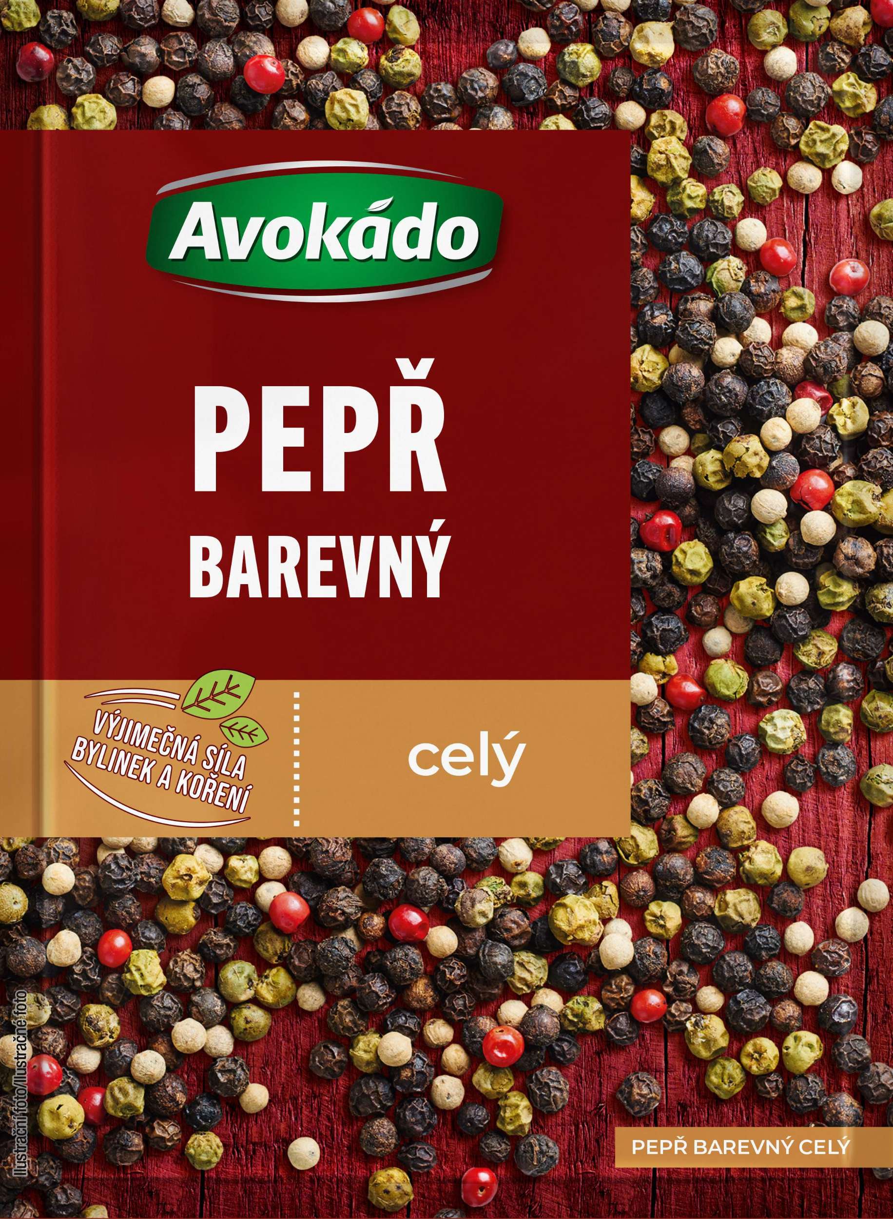 Trvanlivé potraviny - Avokádo Pepř barevný celý 20 g