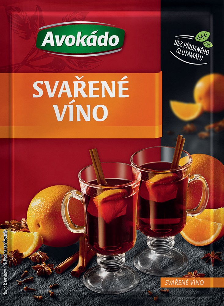 Trvanlivé potraviny - Avokádo Svařené víno 50 g