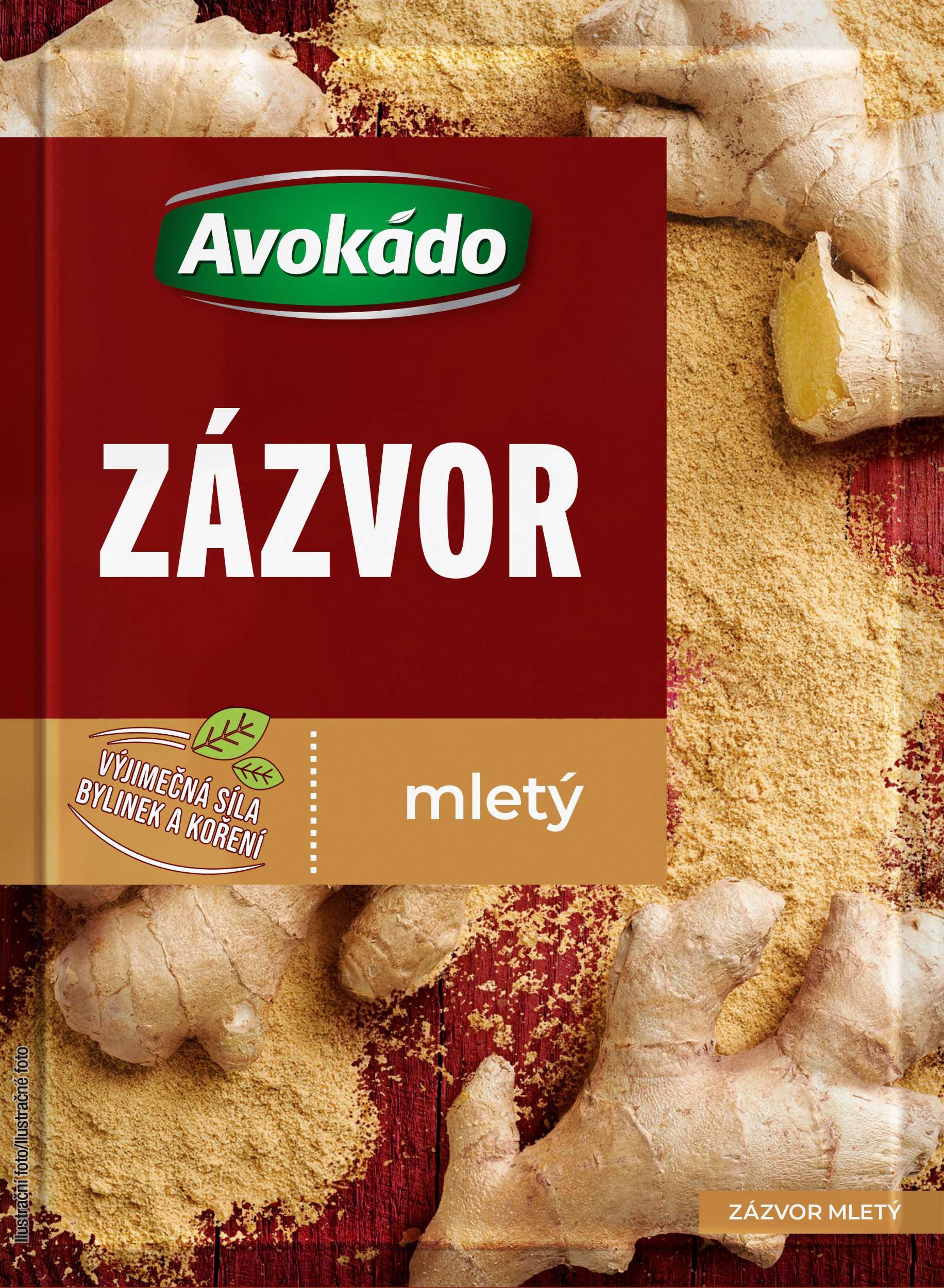 Trvanlivé potraviny - Avokádo Zázvor mletý 20 g