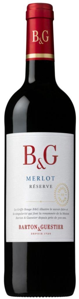 Nápoje - B&G Merlot Reserve IGP 0,75l