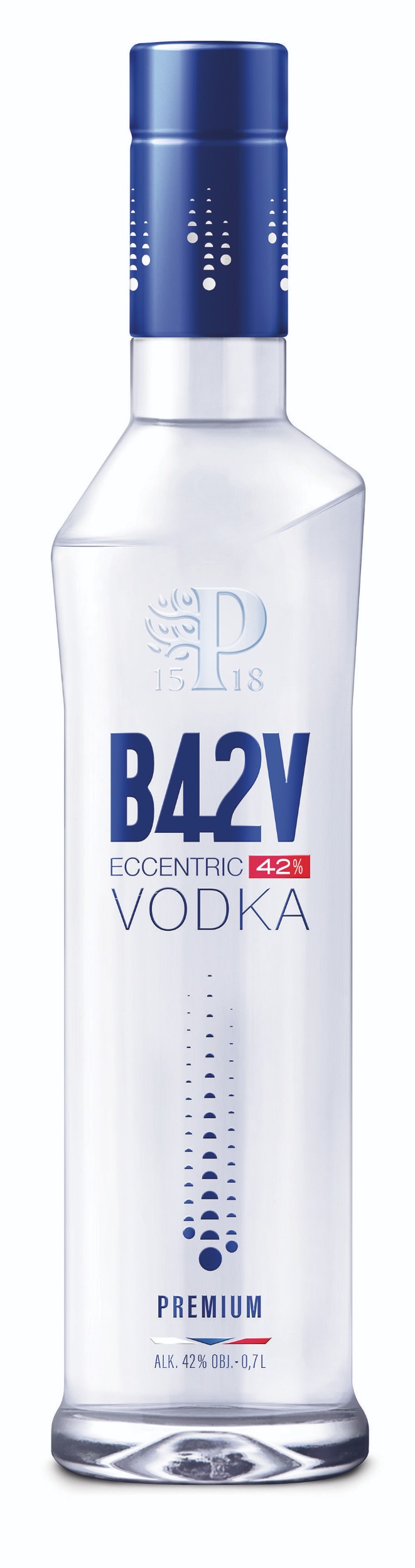 Nápoje - B42V Eccentric vodka 42% 0,7l