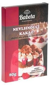 Trvanlivé potraviny - Babeta Nevlhnoucí kakao 80g