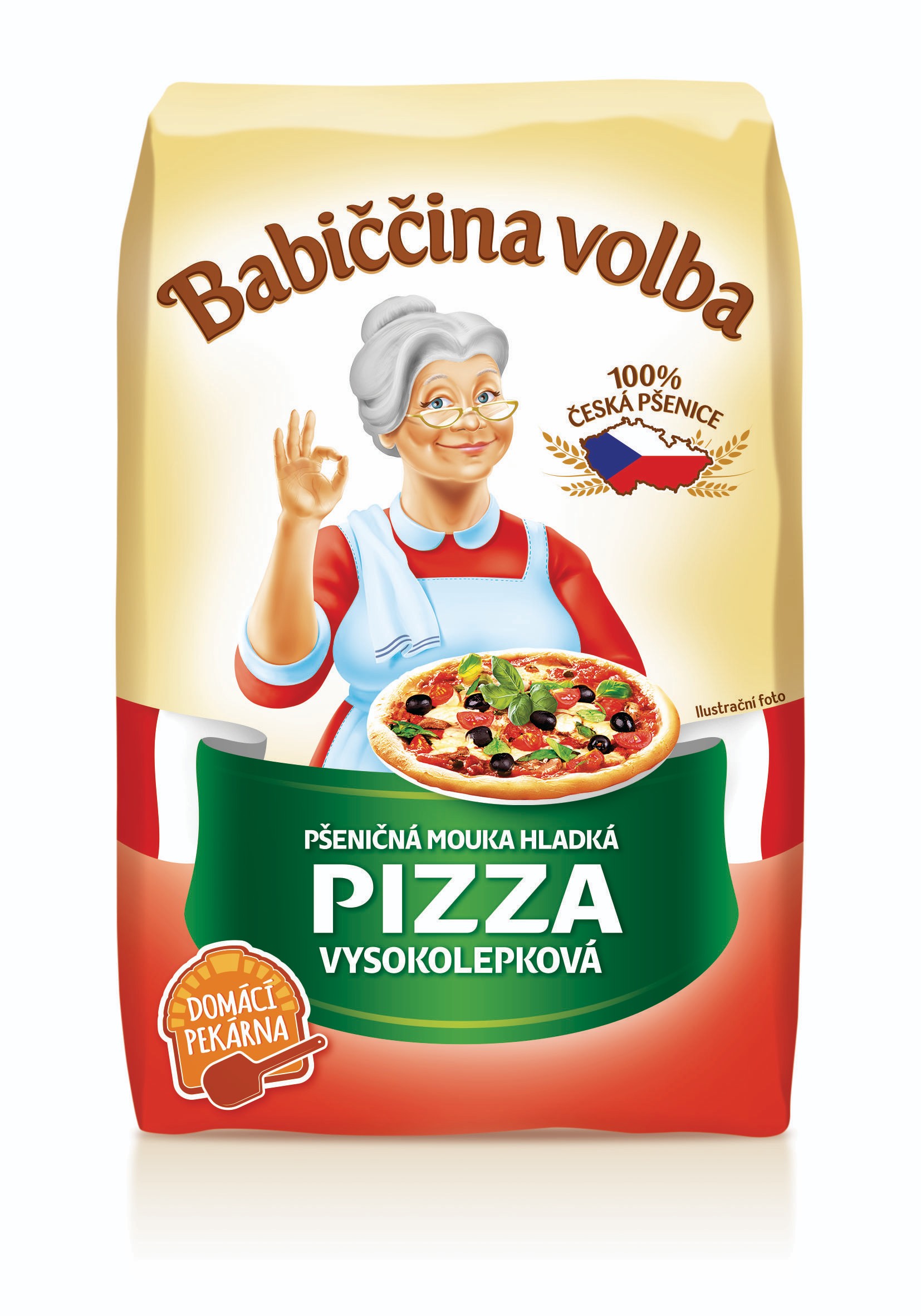 Trvanlivé potraviny - Babiččina volba hladká Pizza 1kg