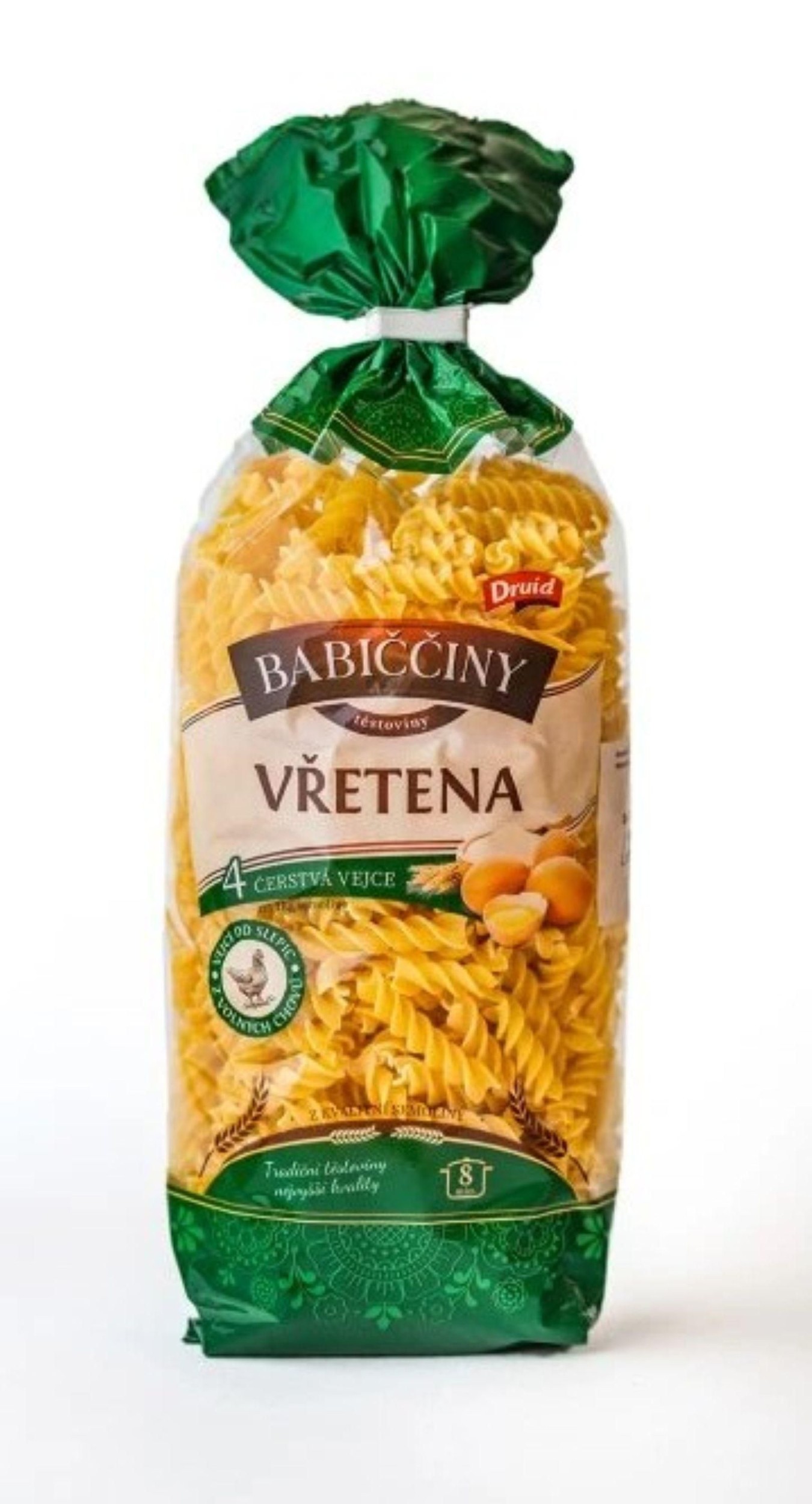 Trvanlivé potraviny - Babiččiny těstoviny Vřetena 330g