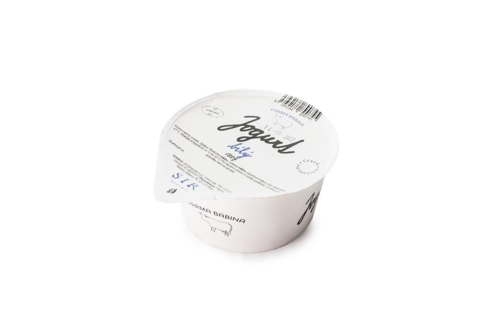Mléčné a chlazené - Babina Jogurt bílý 200 g