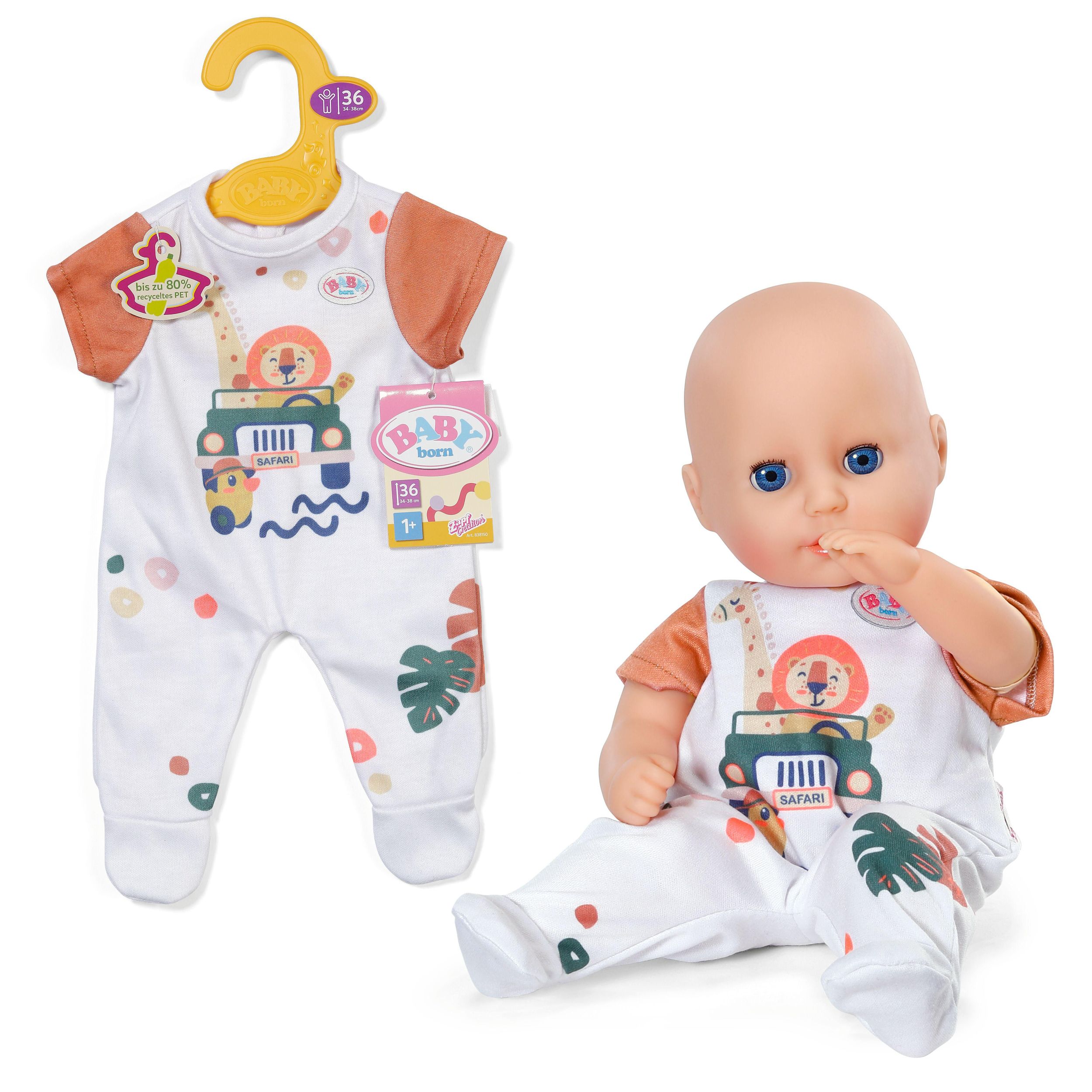 Svět dětí - BABY born Dupačky Džungle, 36 cm