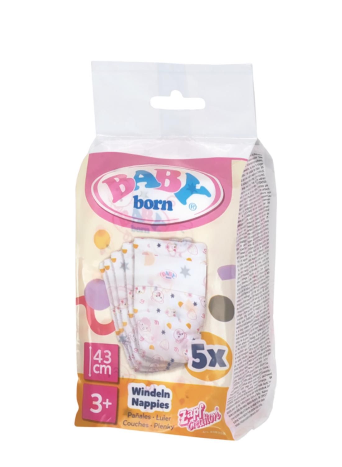 Svět dětí - BABY born Plenky 5 ks