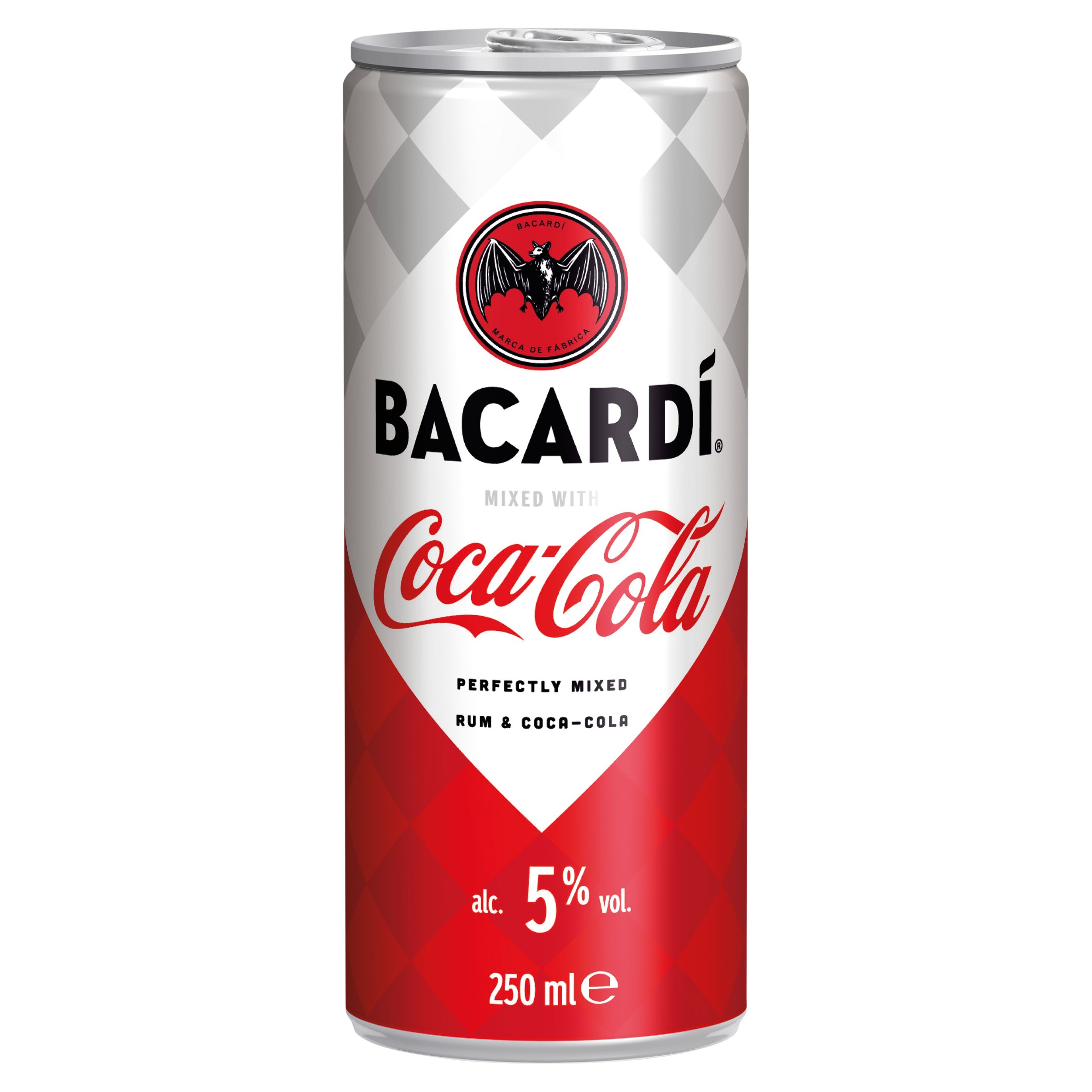 Nápoje - Bacardi Rum a Coca-Cola 250ml