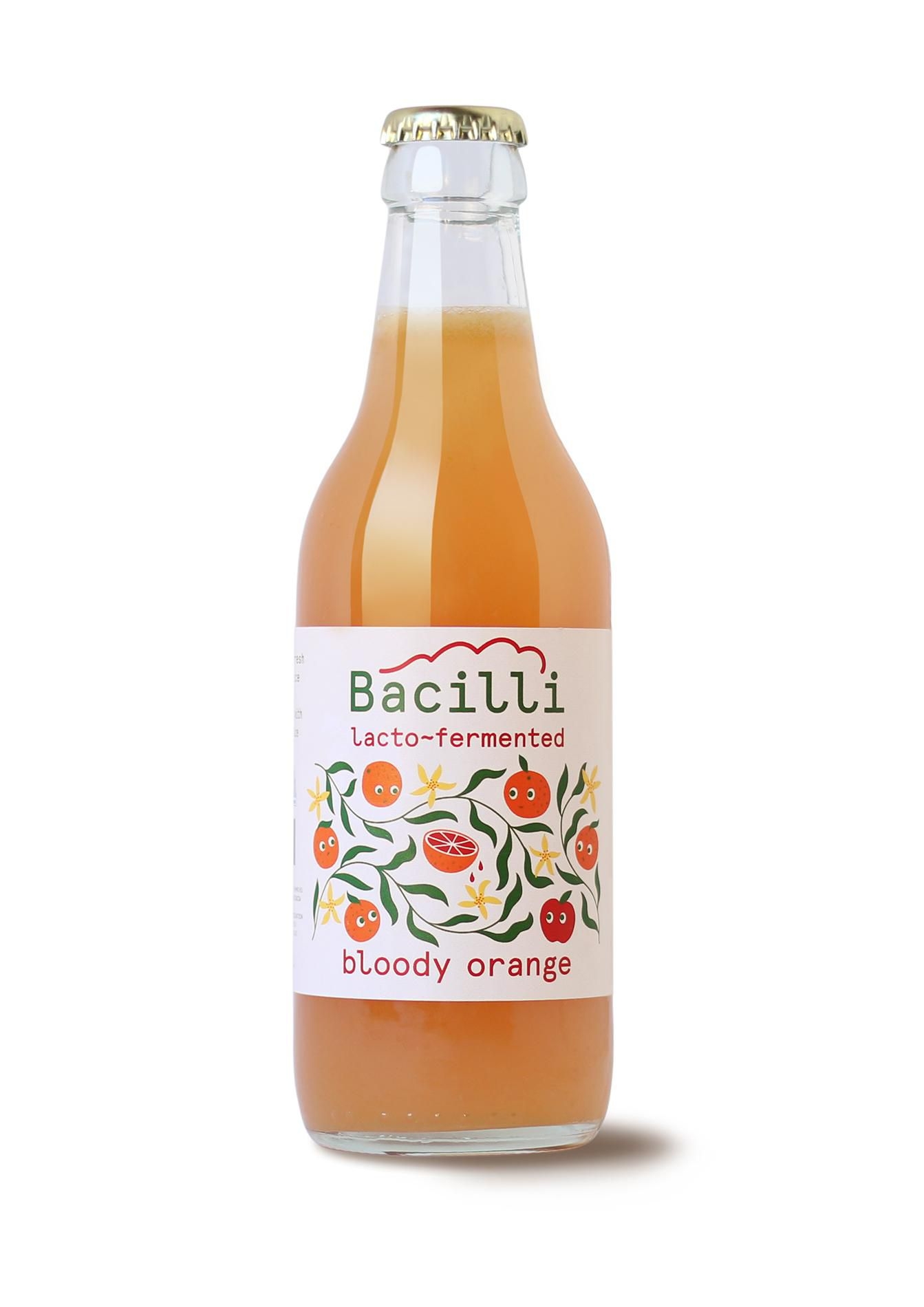 Nápoje - Bacilli limonáda Bloody Orange 330 ml