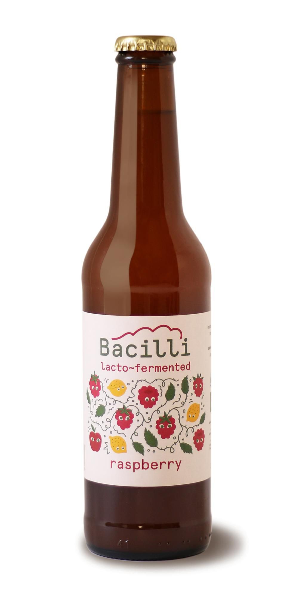 Nápoje - Bacilli limonáda Malinovka 330 ml