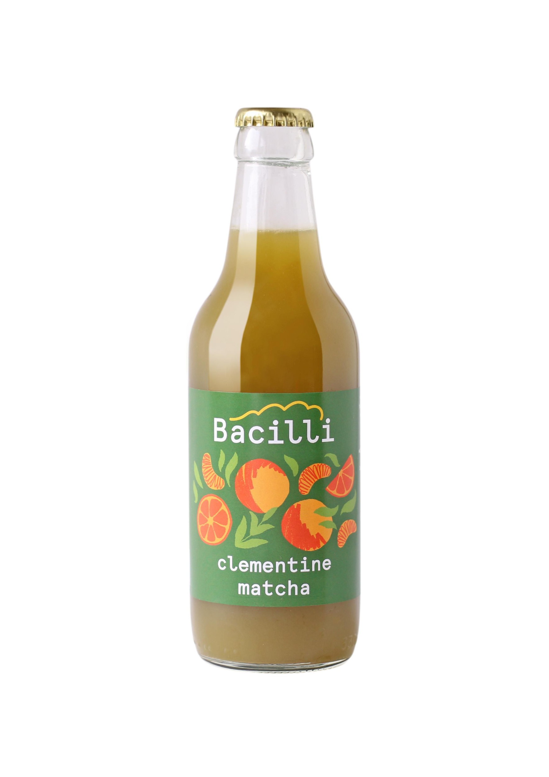 Nápoje - Bacilli Matcha - Clementine, 330ml