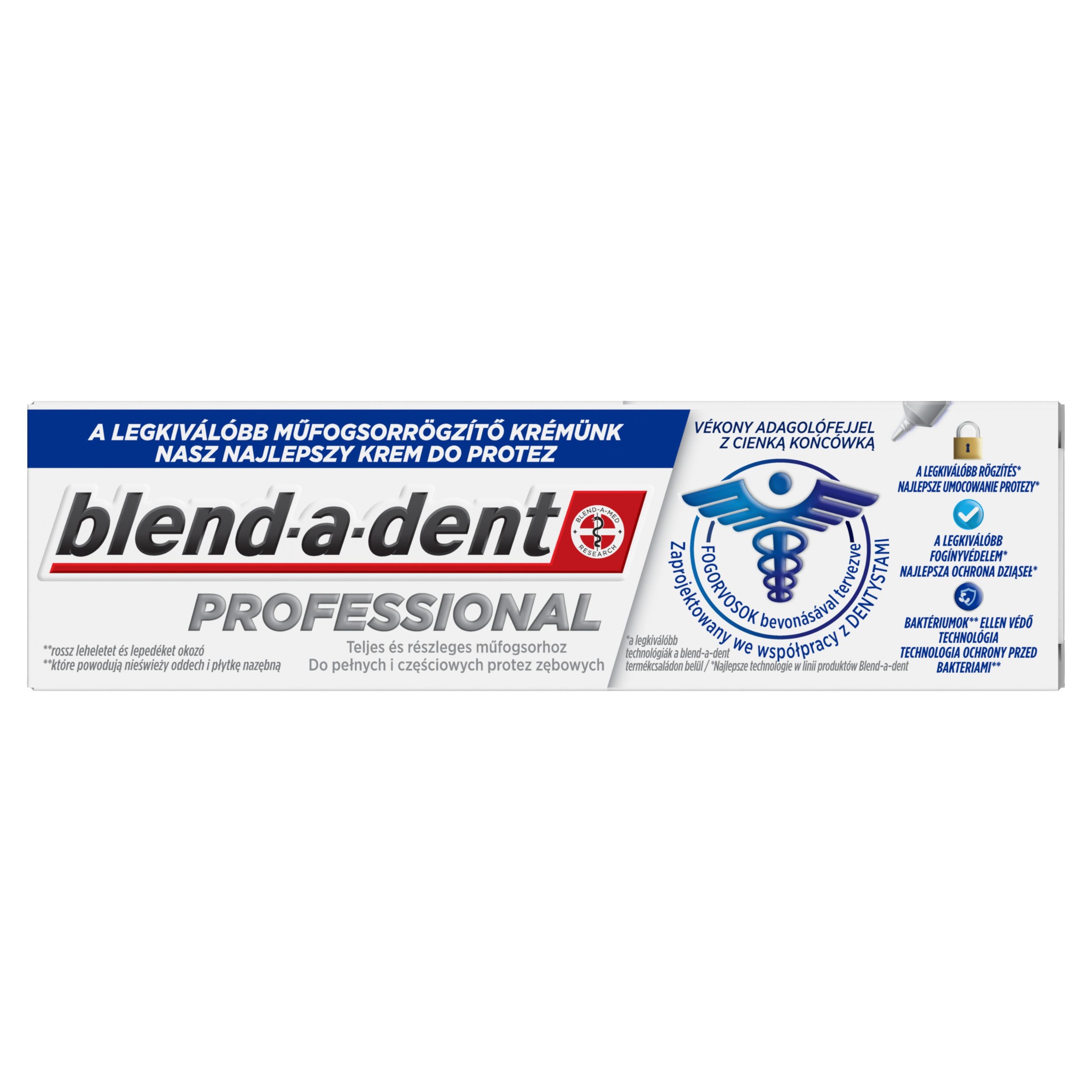 Drogerie a kosmetika - BAD Fix Krém Zub Professional 40g