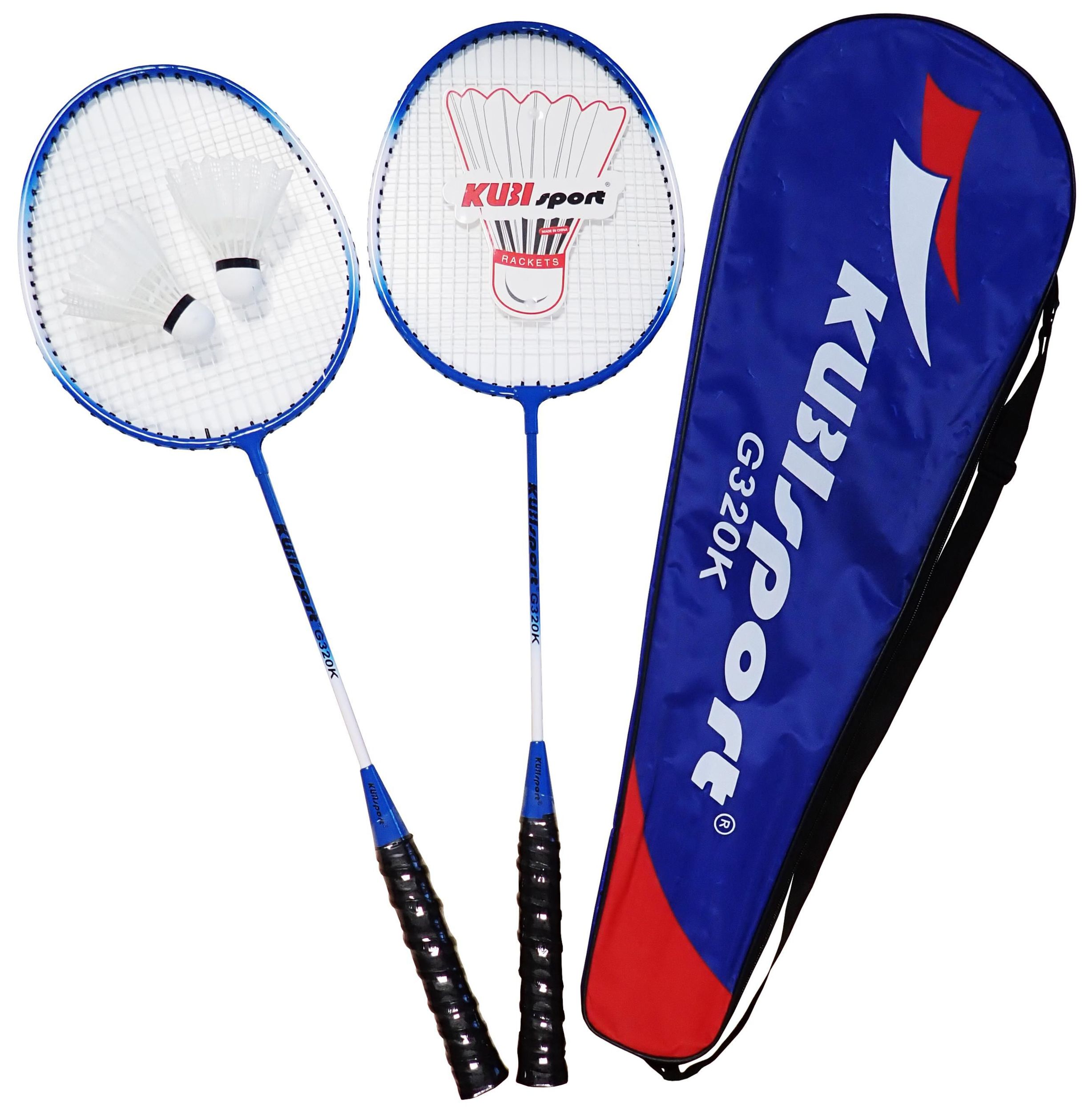 Domácnost a Zahrada - Badmintonová sada 2 pálky + míček + pouzdro