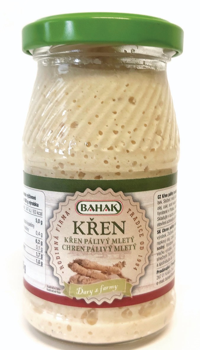 Trvanlivé potraviny - Bahak Křen pálivý 185 g