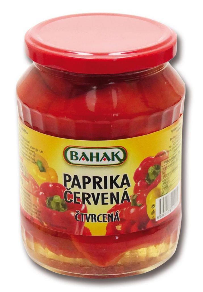 Trvanlivé potraviny - Bahak Paprika Červená čtvrtky 680 g