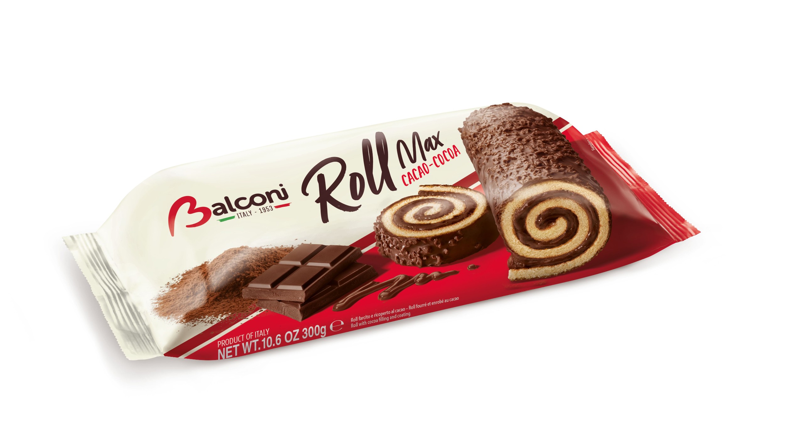 Trvanlivé potraviny - Balconi Roll max cacao 300 g