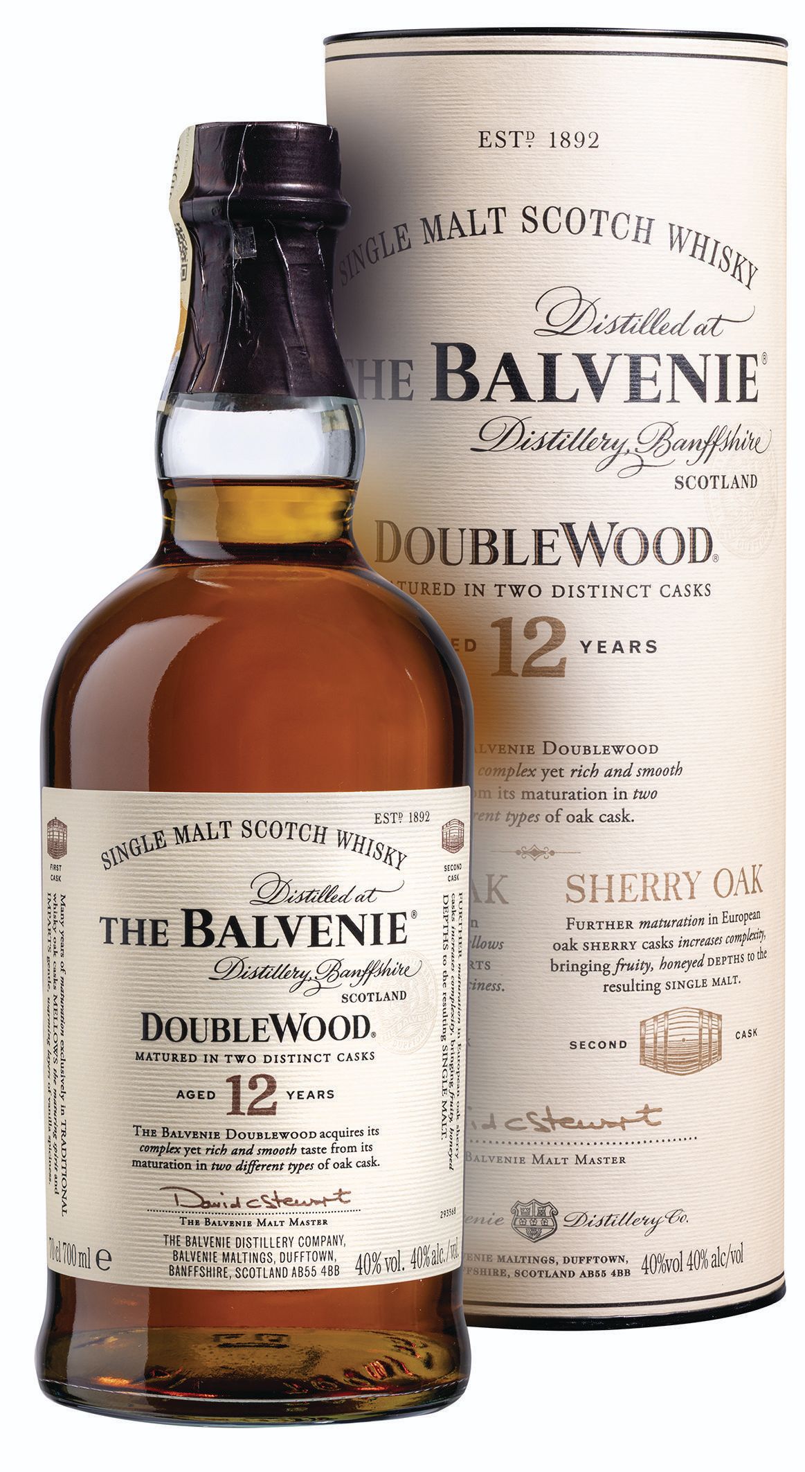 Balvenie 12YO Doublewood 40% 0,7l-0