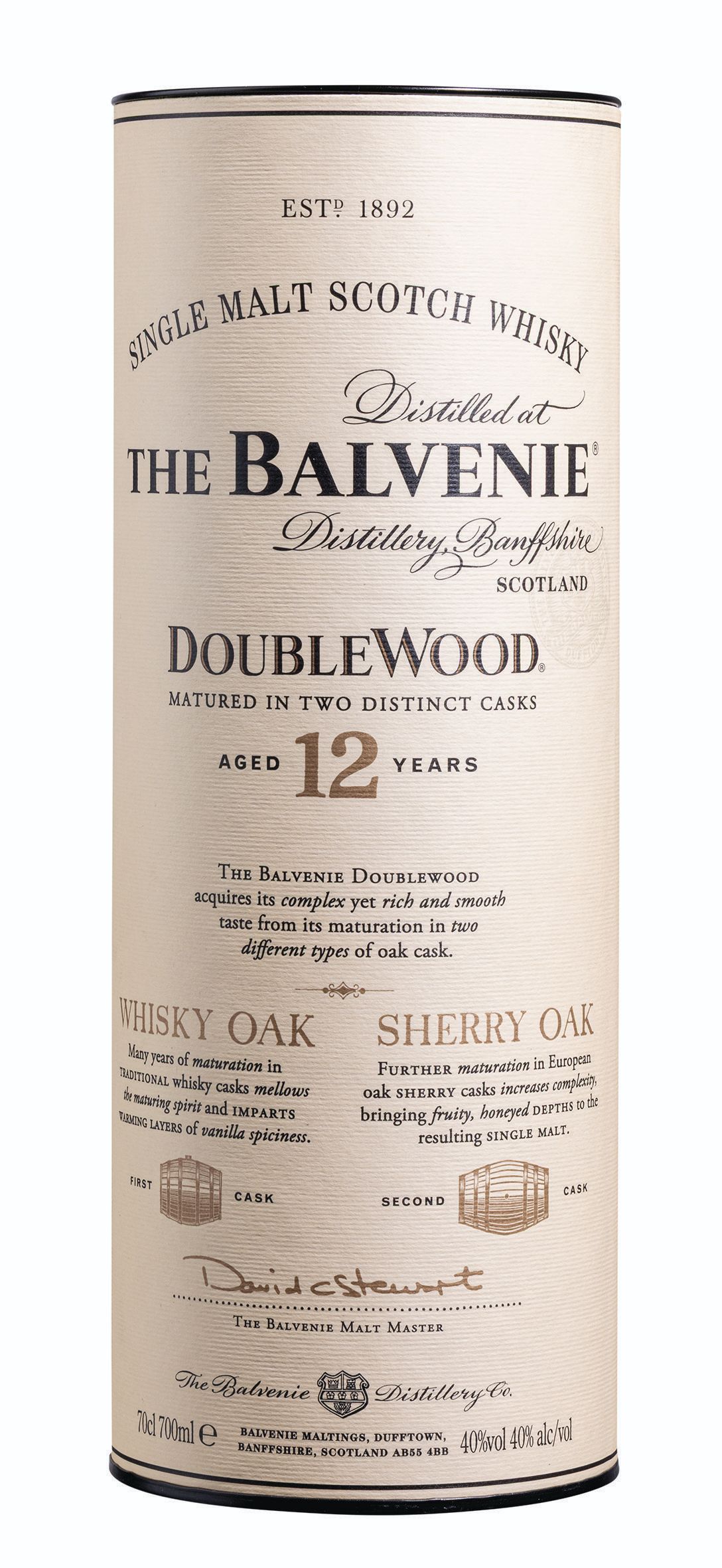 Balvenie 12YO Doublewood 40% 0,7l-1
