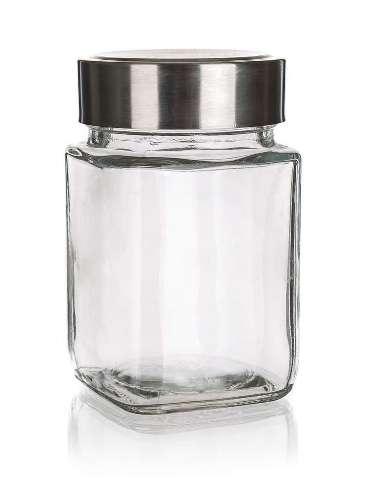 Domácnost a Zahrada - Banquet Dóza skleněná AKCENT 300 ml, nerez víčko