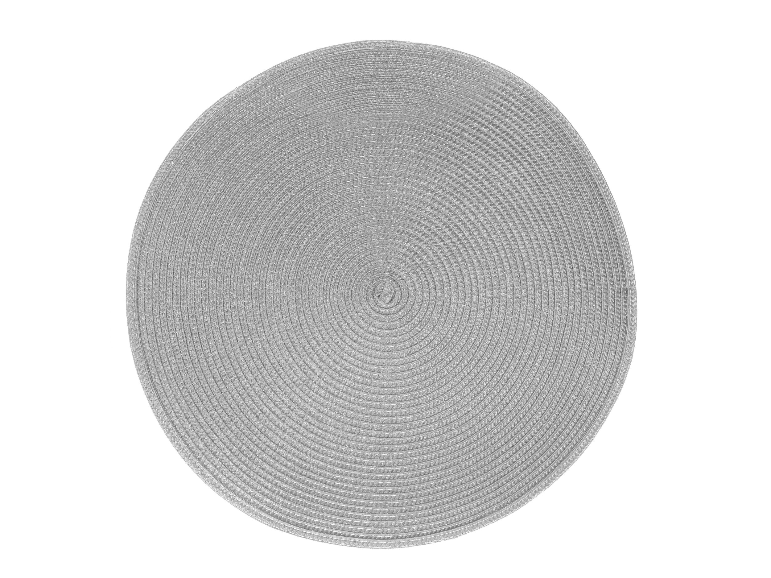 Domácnost a Zahrada - Banquet Prostírání kulaté Tondo průměr 38 cm světle šedé