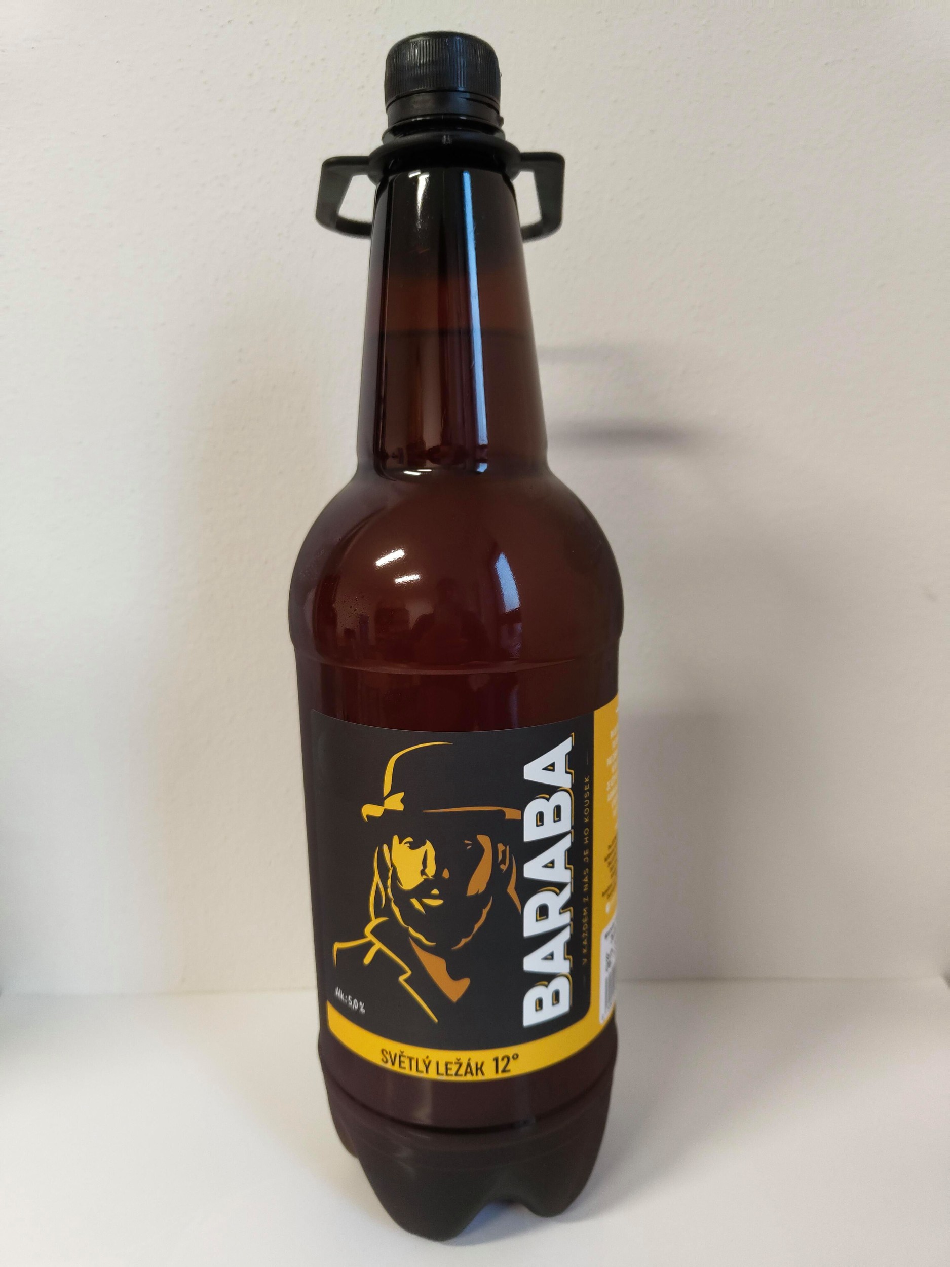 Nápoje - Baraba 12% světlý ležák 1,5 l